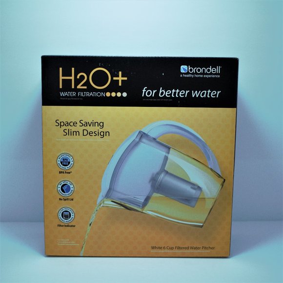 Brondell H2O+ Water Pitcher Filtration System - Picture 1 of 2